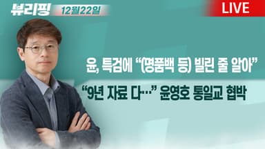 [뷰리핑] 윤석열, 특검에 “명품백 빌린 줄 알아”