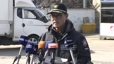 [현장영상+] 화력발전소 보일러 사고..."11시 5분쯤 매몰자 시신 1구 수습"