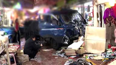 '부천 시장 돌진' 운전자, 오늘 구속 심사..."충격 여전"