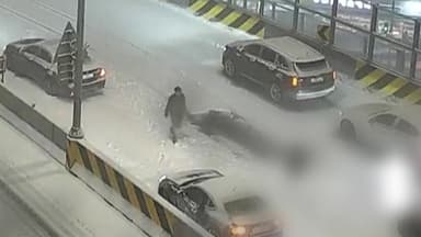 폭설 여파로 출근길 불편...새벽까지 곳곳 교통사고