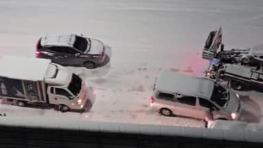 빙판길에 퇴근길도 긴장..."제설 엉망" 시민들 분통