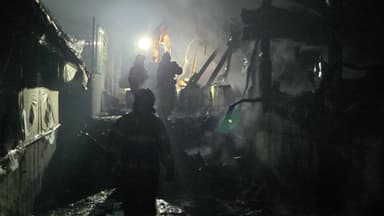 충남 논산 돼지농장에서 불...4억 8천만 원 피해