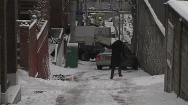 그늘·골목에 빙판길..."미끄러짐 사고 주의"