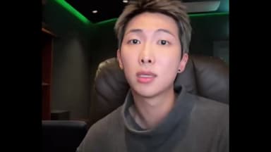BTS RM "한때 해체도 생각했지만...새 음반 거의 준비"