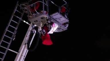 [나우쇼츠] 병원 건물에서 로프 훈련?...산타로 변신한 소방관들