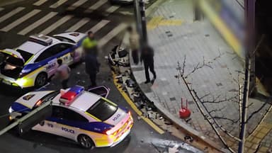 만취 상태로 도주하다 순찰차 '쿵'...10대 구속영장