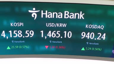 코스피, '미 금리인하'에 강세...4,160선 출발