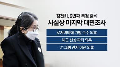 [뉴스나우] '윤영호 폭로' 일파만파...김건희 마지막 대면조사