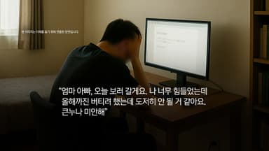 "엄마 아빠 보러 갈게요"...청년의 글에 시민들 '댓글 구조' [앵커리포트]