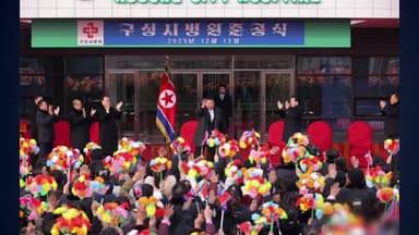 김정은, 지방 병원 준공식 참석...'보건 혁명' 강조