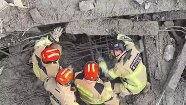 광주 도서관 붕괴 참사 수사 속도...합동 감식 추진