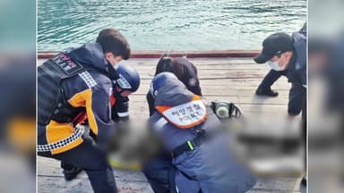 통영 앞바다서 물질하던 60대 해녀 숨져