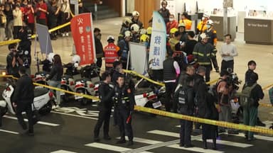 타이완 '묻지 마' 흉기 난동...용의자 등 3명 사망