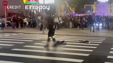 타이완서 '무차별 흉기난동'으로 13명 사상...지하철역 등서 공격