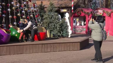 크리스마스 앞둔 주말...도심 곳곳 연말 분위기 물씬