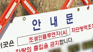 충북 진천 고병원성 AI 확진...57만 마리 매몰 처분