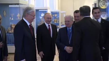 푸틴 '옛 소련' CIS 정상들 만나 "공동 안보 협력"