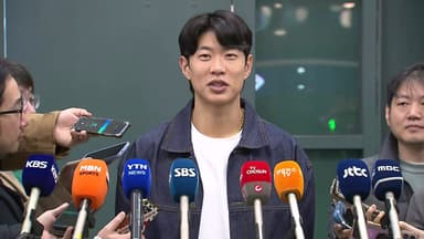 [현장영상+] 미 메이저리그 샌디에이고행 확정한 송성문 귀국