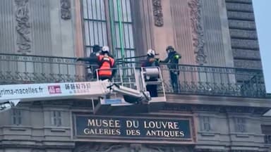 루브르 박물관, 절도범에 뚫린 외벽 창문에 보안 철조망