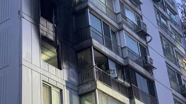 서울 송파 방이동 아파트 화재..."2명 심정지·2명 구조"