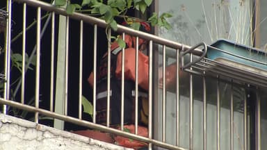 서울 방이동 아파트 화재로 2명 이송...1차 합동감식 마무리