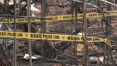 새벽 비닐하우스 덮친 화마...노부부 숨져