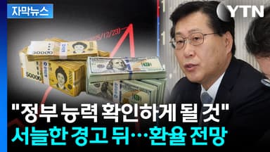 [자막뉴스] 정부 강력 경고에 환율 '뚝'...전문가 전망은?