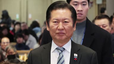 정청래, 성탄 예배서 '흔들리며 피는 꽃' 시 낭송