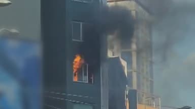 충무로역 인근 건물 불나 1명 이송...17명 구조·대피