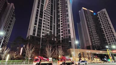 한파 속 서울 서초구 아파트 정전..."변압기 문제 추정"