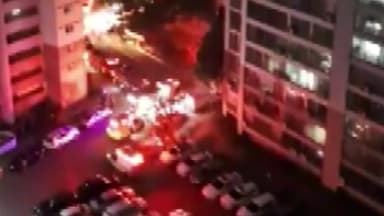 한파 속 아파트 정전...동파 피해 잇달아