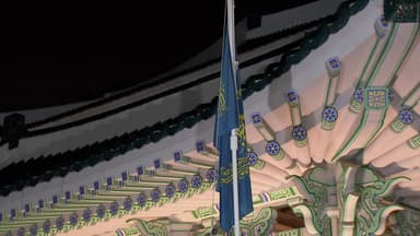 대통령 상징 봉황기 게양...오늘부터 청와대 시대