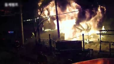 전북 순창 싱크대 공장에서 불...3명 다쳐