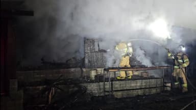 강원 영월 주택 화재로 1명 연기 흡입...아궁이 불티 추정