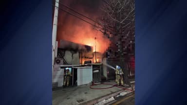 강원 춘천 식당 창고에서 불...인명 피해 없어