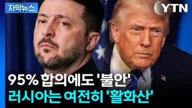 [자막뉴스] 95% 합의에도 불안한 이유...우크라 전쟁의 마지막 관문