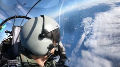 타이완 포위 훈련 이틀째..."장거리 실탄 사격 실시"