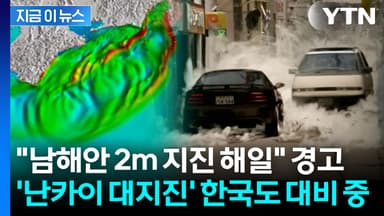 韓 기상청장의 '난카이 대지진' 경고...'극악무도' 파괴력 가진 해일 덮친다 [지금이뉴스]