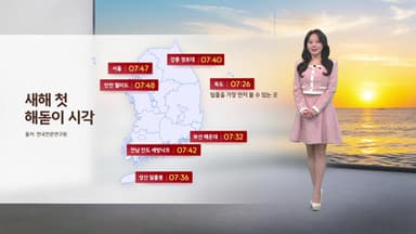 [이슈 날씨] 새해 첫 해돋이 시작...내일 맹추위 절정