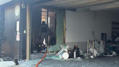 서울 옥인동 주상복합 화재로 일가족 사상...차량 돌진 사고도