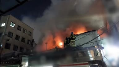 서울 종로 귀금속 거리서 화재..."인명 피해 없어"