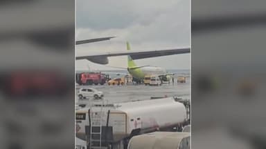 제주서 출발 앞둔 진에어 연기...승객 122명 대피