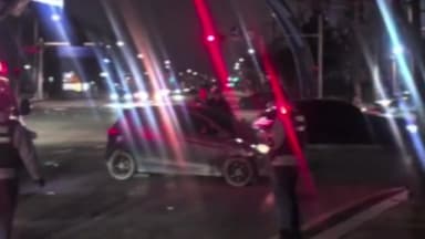 경기 시흥에서 승용차·오토바이 부딪쳐...1명 다쳐