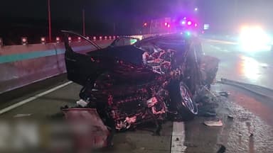 고속도로서 SUV가 사고 수습현장 덮쳐...2명 사망·9명 부상