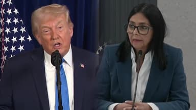 "정권이양까지 미국이 과도 통치" vs "베네수 대통령은 마두로 뿐"