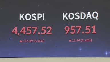 코스피 4,450도 뚫었다...또 사상 최고치 마감