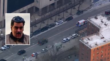 마두로, 미 법원 첫 출석...마약 테러 혐의 재판 시작