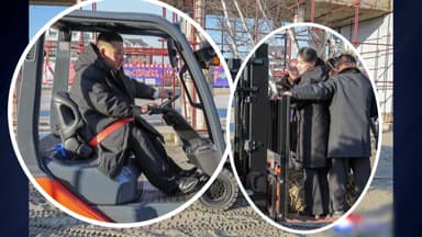 이번에는 지게차에 주애 태우고...김정은 또 파격행보 [앵커리포트]