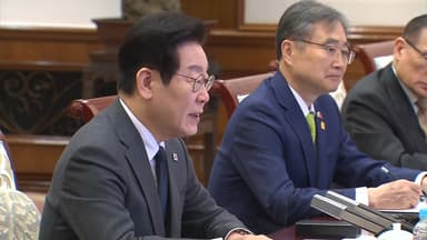 [현장영상+] 이 대통령 "올해를 한·중 관계 전면 복원 원년으로 삼을 것"