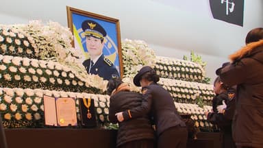 고속도로 사고 수습 중 순직 경찰관 영결식..."말보다 행동이 앞섰던 동료"